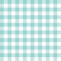 Gingham pattern in desaturated cyan. Herringbone textured seamless geometric vichy check plaid vector background graphic for spring summer dress, shirt, other modern fashion fabric design.