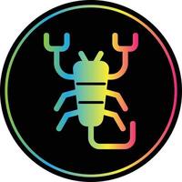 Scorpion Filled Icon vector