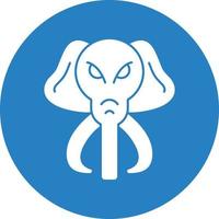 Mammoth Vector Icon Design