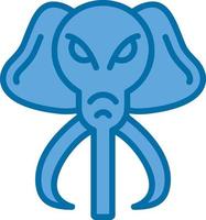 Mammoth Vector Icon Design