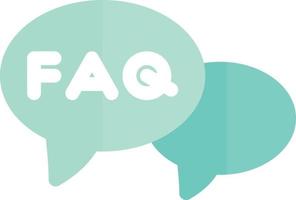 FAQ Vector Icon Design