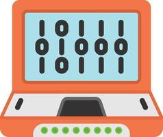 Binary Code Vector Icon Design