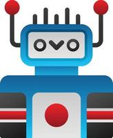 diseño de icono de vector de robot