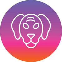 Dog Vector Icon Design