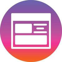Template Vector Icon Design