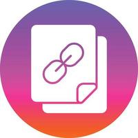 Link Vector Icon Design