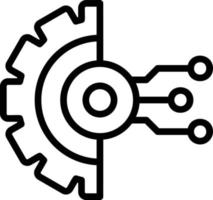 Digital Transformation Vector Icon Design