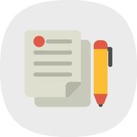 Contract Vector Icon Design