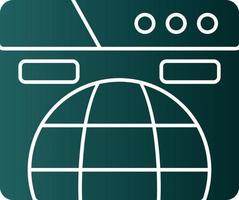 Online Presence Vector Icon Design