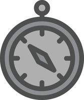 Compass Vector Icon Design