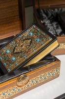 Islamic Holy Book Quran with decorative cover