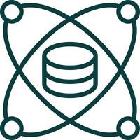 diseño de icono de vector de ciencia de datos