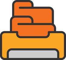 Archive Vector Icon Design