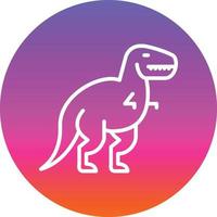 Dinosaur Vector Icon Design