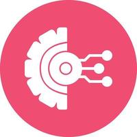 Digital Transformation Vector Icon Design