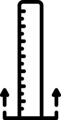 line icon for elevation