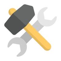 Trendy Service Tools vector