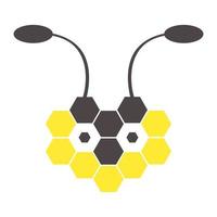 elemento de vector de abeja