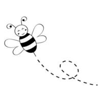 elemento de vector de abeja