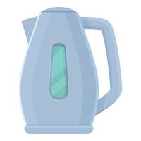 Classic electric kettle icon cartoon vector. Water cup vector