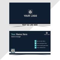 Simple Business Card Design, Morden Business Card Design Template. vector