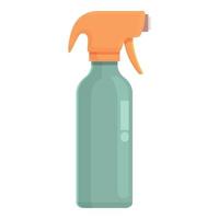 Spray control icon cartoon vector. Insect disease vector