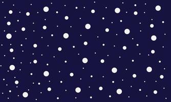 Flat Design Blue Polka Dot Pattern vector