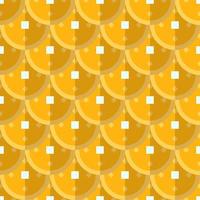 Vibrant seamless vector pattern of Chinese golden coins for printing, wrapping, web sites