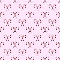 Seamless vector pattern of candy on pink background. Suitable for fabric, textile, wrappers, postcards