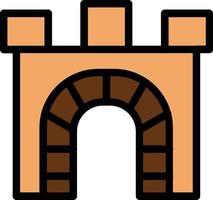 Archway Vector Icon Design