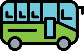 Bus Vector Icon Design