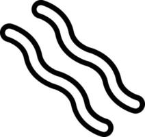 Bacon Vector Icon Design