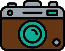 Camera Retro Vector Icon Design