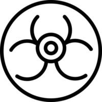 Biohazard Vector Icon Design