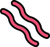 Bacon Vector Icon Design
