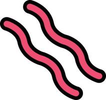 Bacon Vector Icon Design