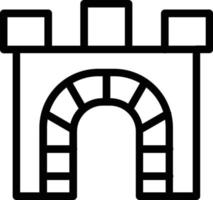 Archway Vector Icon Design