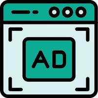 Ad Vector Icon Design