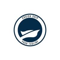 shipboard logo and vector with slogan template