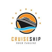 shipboard logo and vector with slogan template