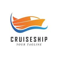 shipboard logo and vector with slogan template