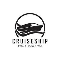 shipboard logo and vector with slogan template