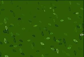 Light Green vector doodle background.