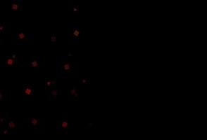 Dark Green, Red vector background with triangles, circles, cubes.