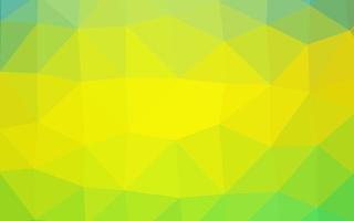 Light Green, Yellow vector low poly texture.