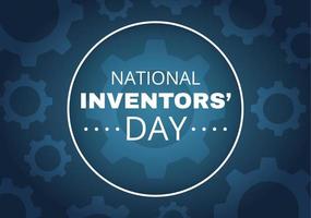 National Inventors Day on February 11 Celebration of Genius Innovation to Honor Creator of Science in Flat Cartoon Hand Drawn Template Illustration vector