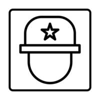 Hat Icon. Social media sign icons. Vector illustration isolated for graphic and web design.