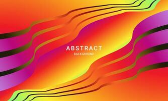Rainbow gradient color background for social media design vector