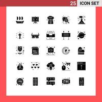 25 Creative Icons Modern Signs and Symbols of factory testing coin organ checkup Editable Vector Design Elements