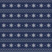 Christmas pattern, Christmas Decoration background. Snow flakes pattern vector